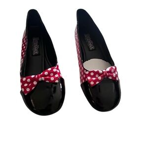 Funtasma Spirit Red pat mini mouse flat shoe